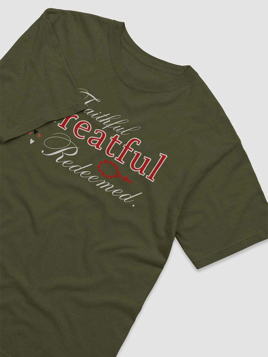 Faithful, Grateful , Redeemed Comfort Colors T-shirt product image (3)