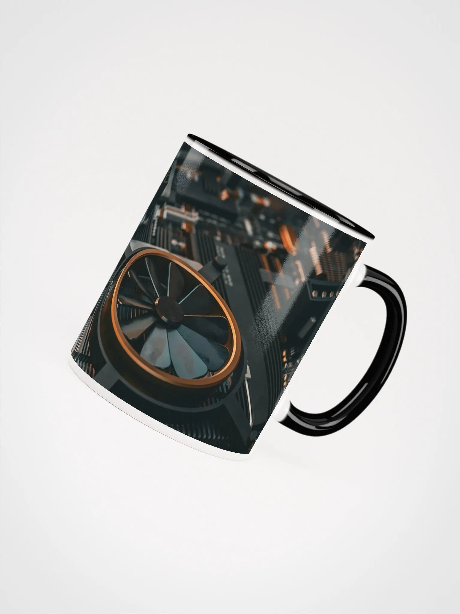Tech Enthusiast's Delight Ceramic Mug: Fuel Your Passion for Innovation product image (2)