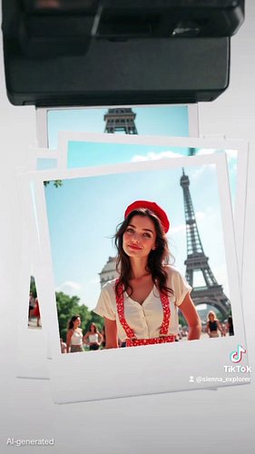Trip to Paris

#aimodel #siennaandsierra #aiinfluencer #sienna_explorer #aiart #tiktokreels #paris