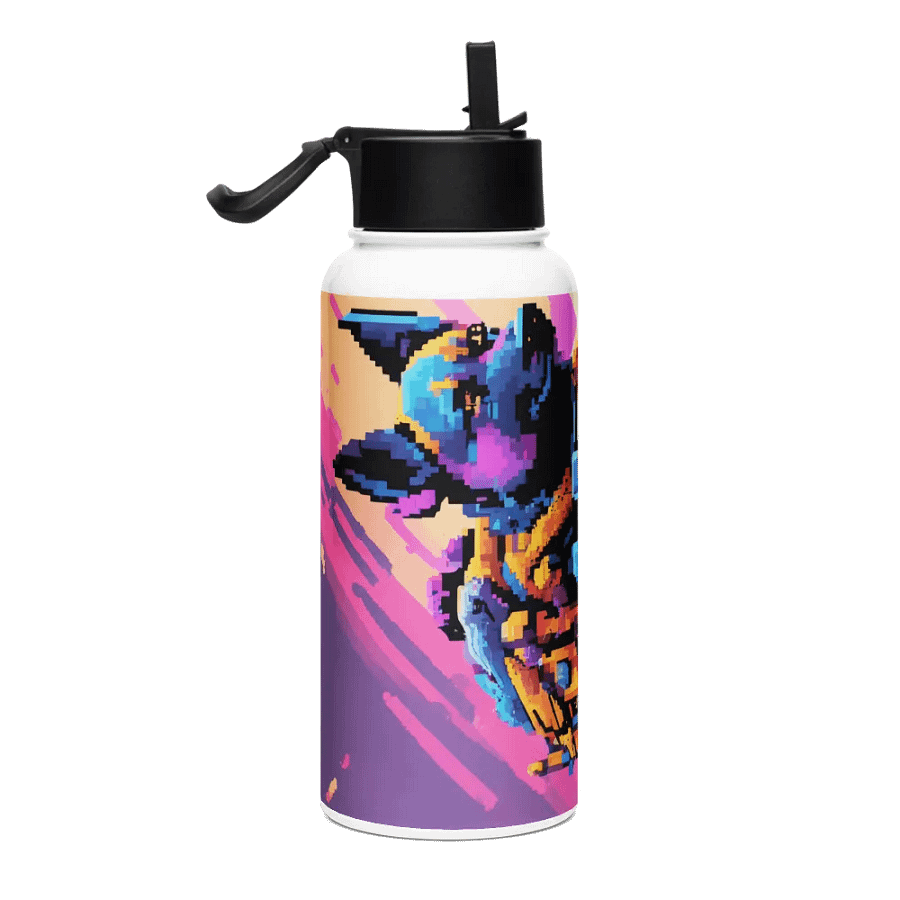 Pixel Pup Armor Water Bottle product image (4)