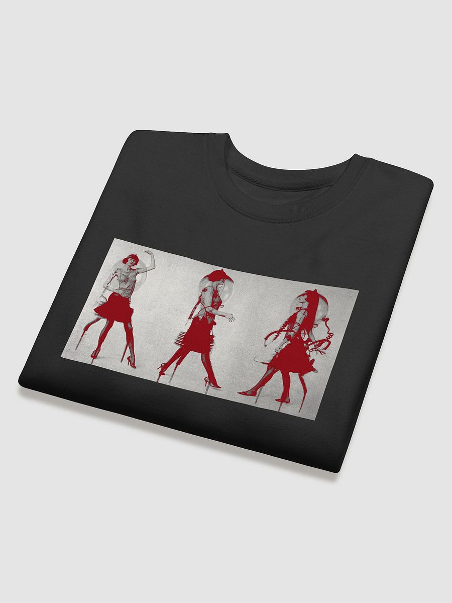 Monochrome Pixel Art Unisex Sweatshirt product image (4)