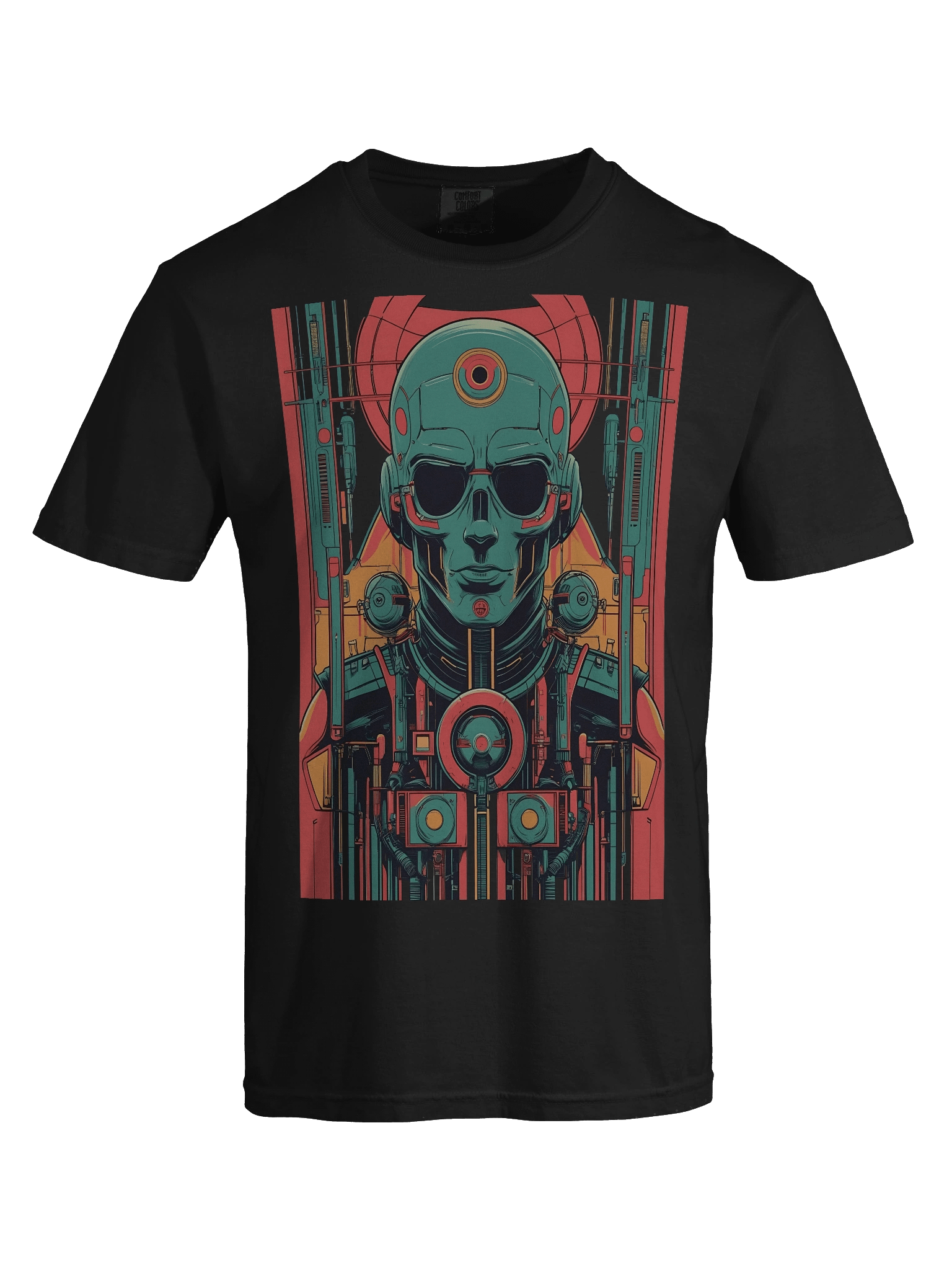 Retro Cyborg Prophet Heavyweight T-Shirt product image (6)