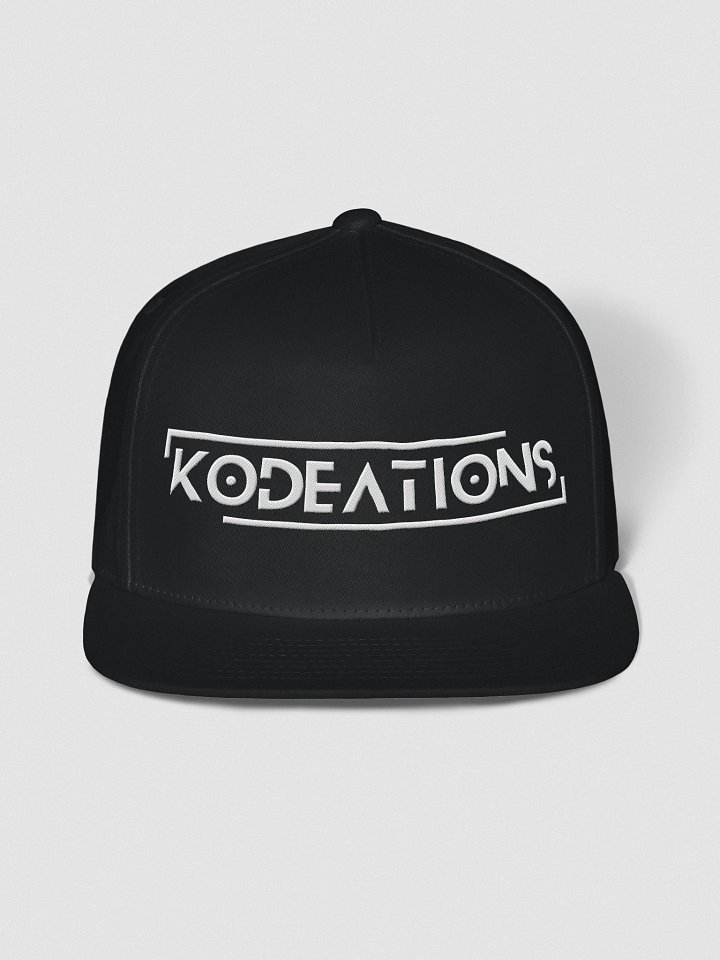 Kodeations Snapback – Signature Black Edition product image (1)