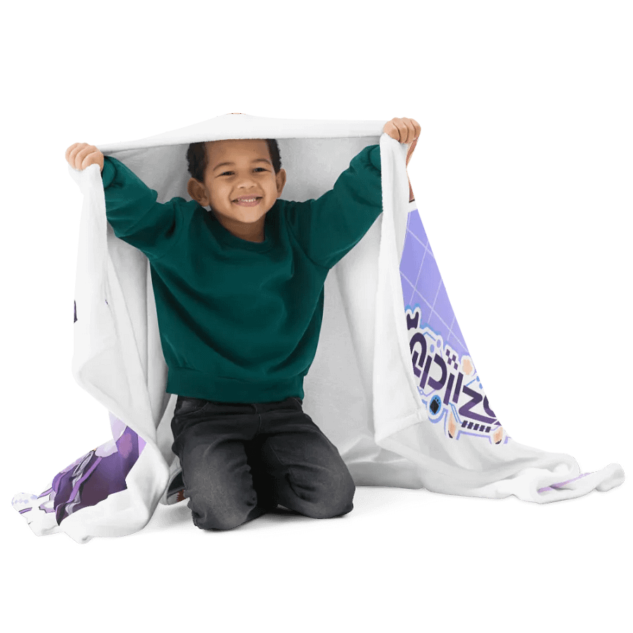 Kozii Alpaca VTuber Throw Blanket product image (5)