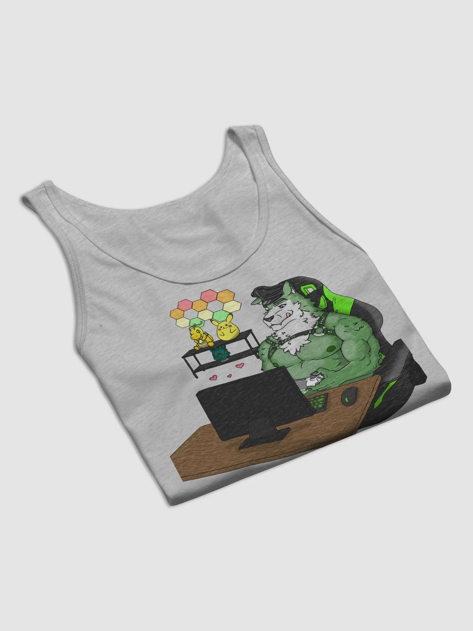 Kinky, Nerdy, & Flirty Tank Top (Light Colors) product image (8)
