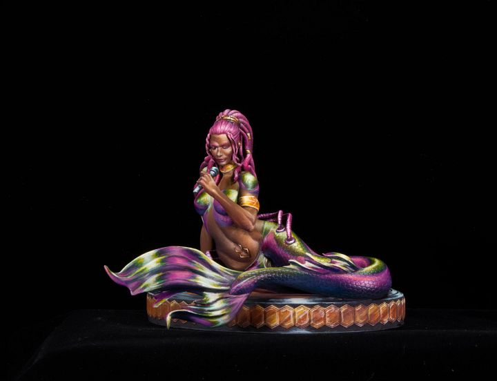 Aria - Cyberpunk Mermaid Miniature product image (1)