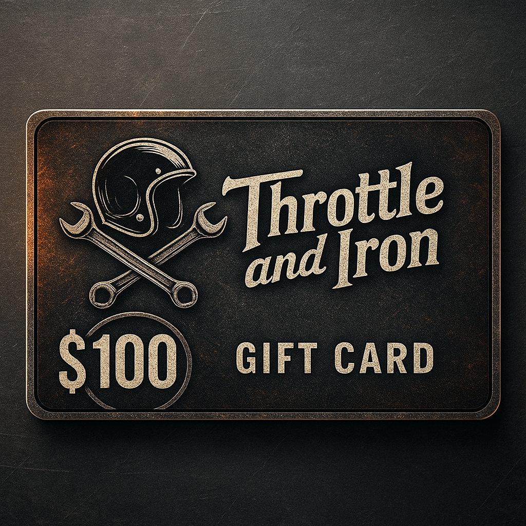 Throttle & Iron $100 Digital Gift Card – Ride, Shop, Repeat product image (1)