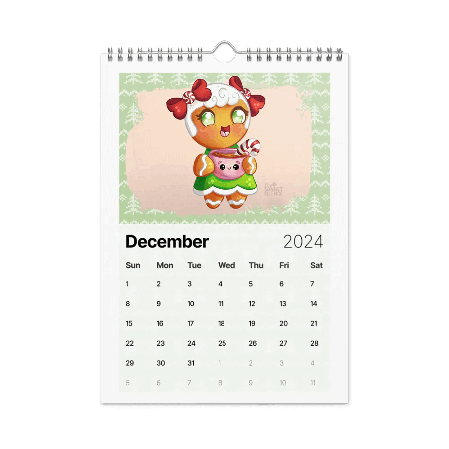The Sonnet Silence 2024 Calendar product image (6)