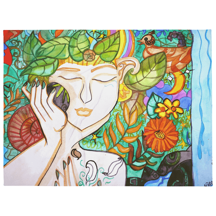 Earth Awakening Throw Blanket product image (2)