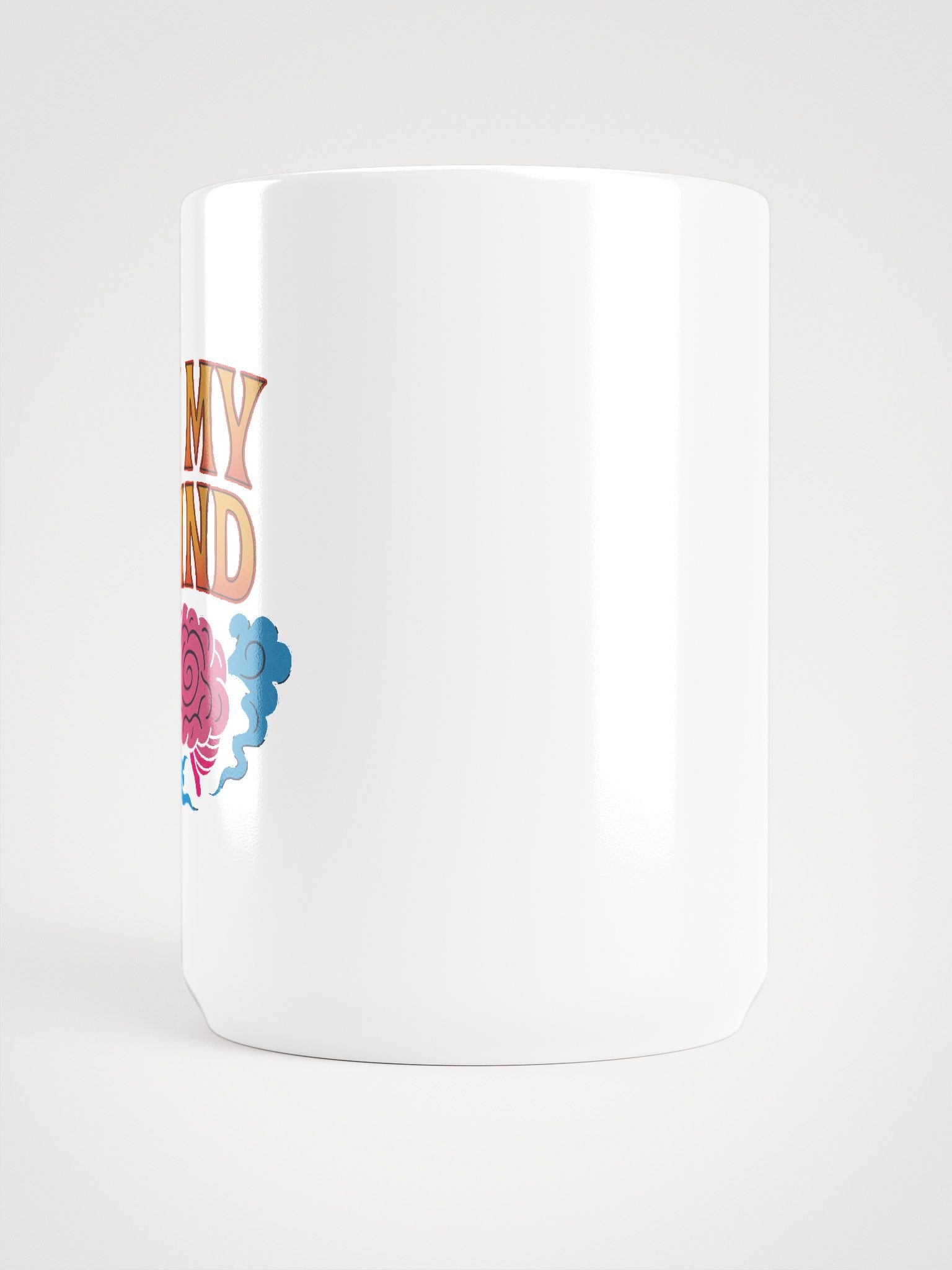 “On My Mind” Coffee Mug – Retro Streetwear Art Mug | HQ MAR Dream Edition product image (6)