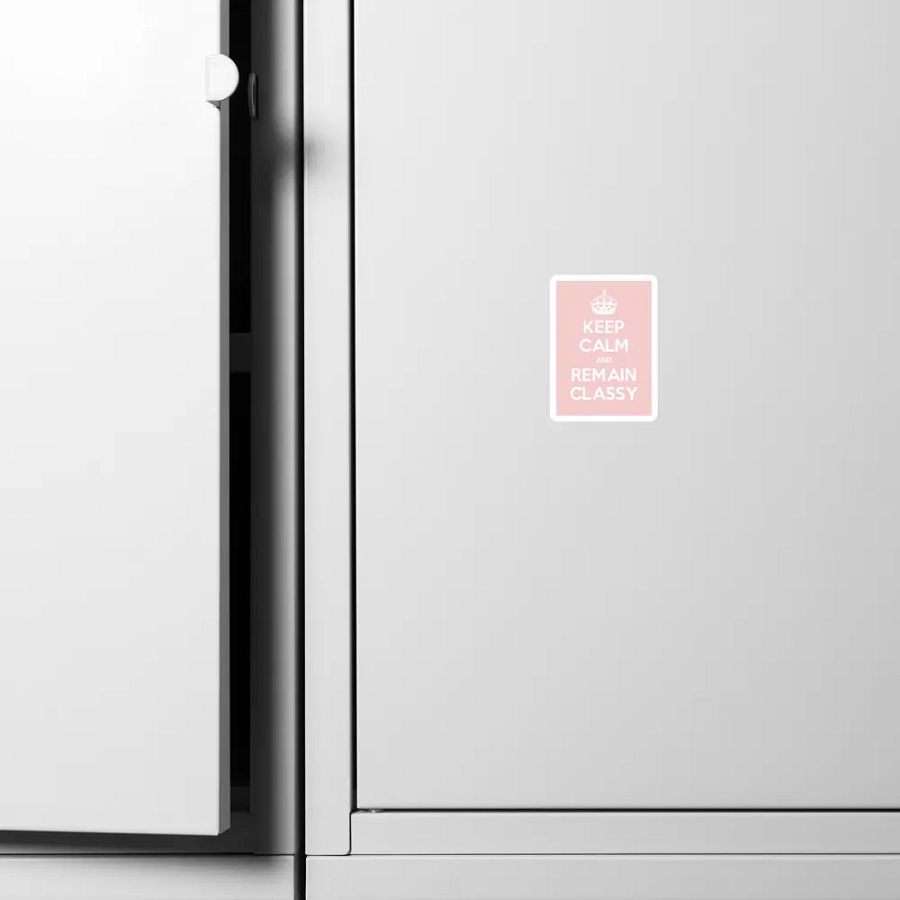 Keep Calm Magnet in Pink product image (10)