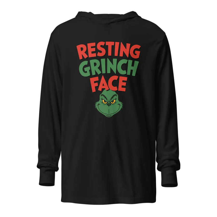 Grinchy Resting Face Hoodie product image (1)
