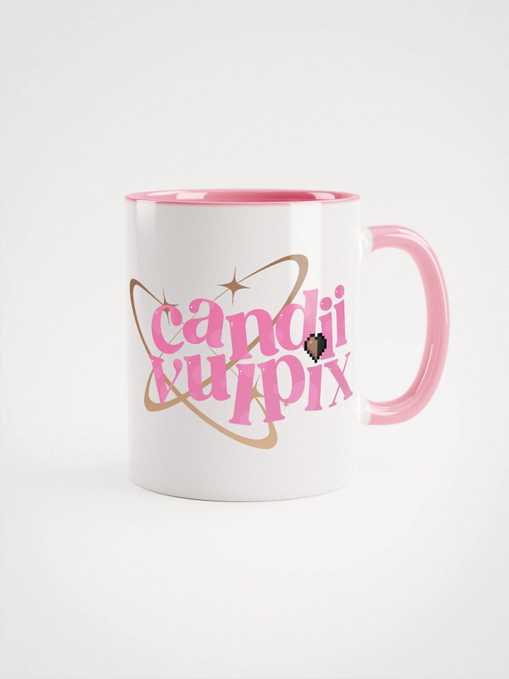 CandiiVulpix Logo Mug (Pink) product image (1)