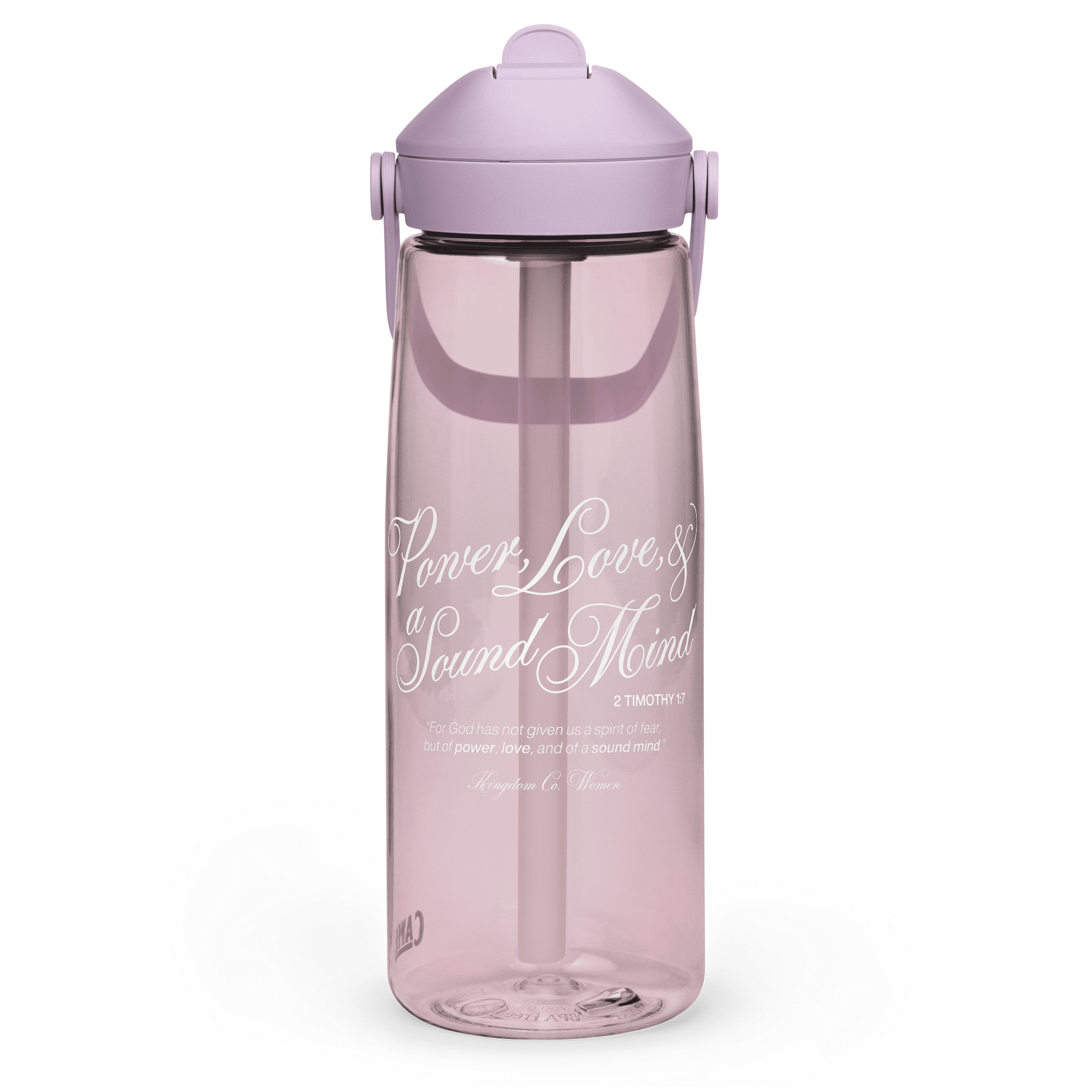 Power, Love & a Sound Mind Water Bottle product image (3)