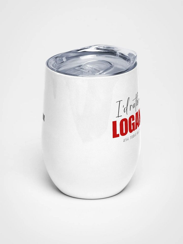 Rather Be Reading Wine Tumbler product image (2)