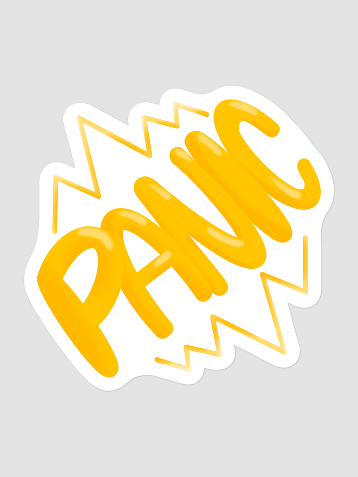 Panic Sticker product image (1)