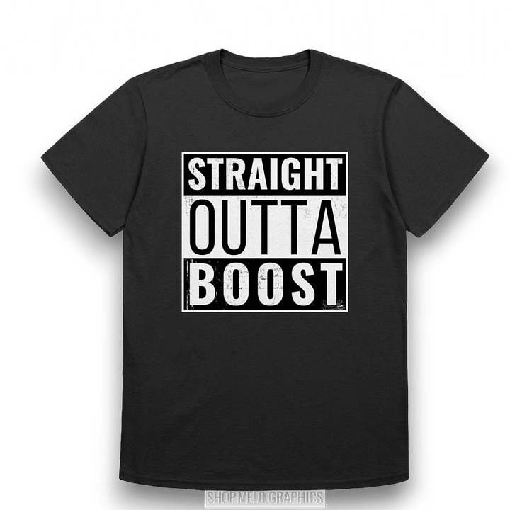 Straight Outta Boost - Carball Classic T-Shirt | #MadeByMELO product image (1)