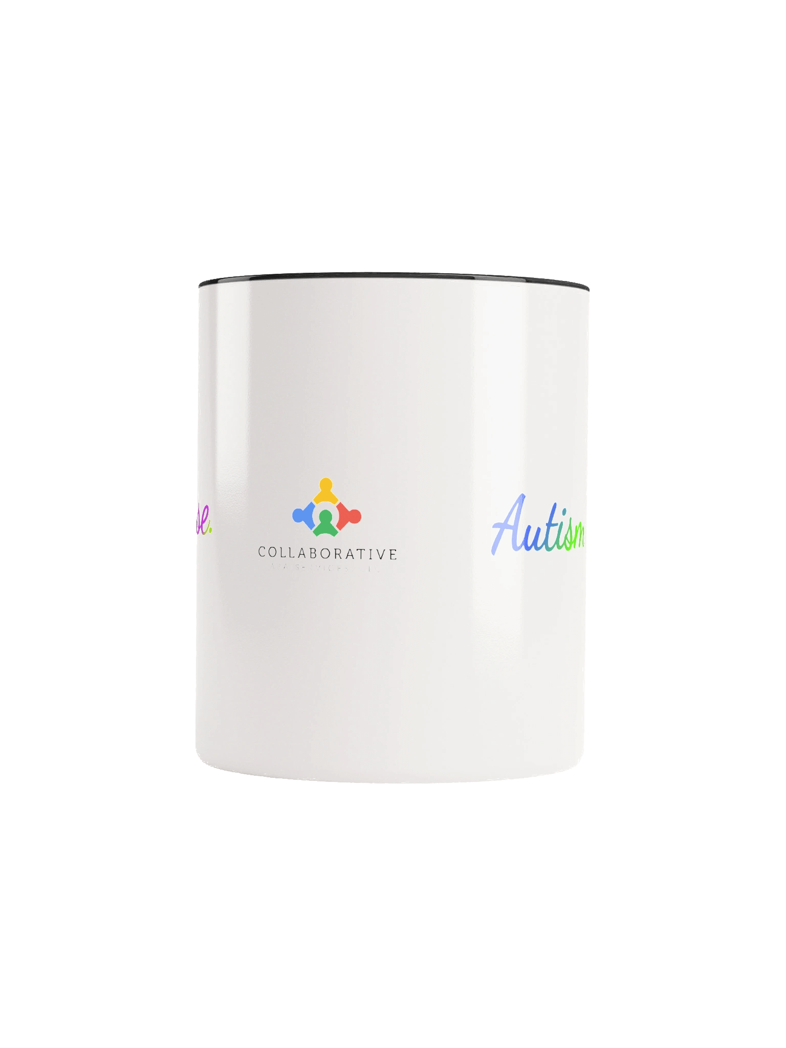 Autism Safe Rainbow Heart Ceramic Mug product image (62)
