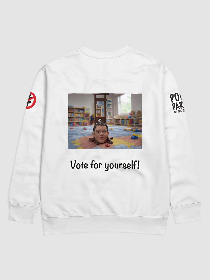 Vote for Yourself Toy Figure Sweatshirt product image (2)