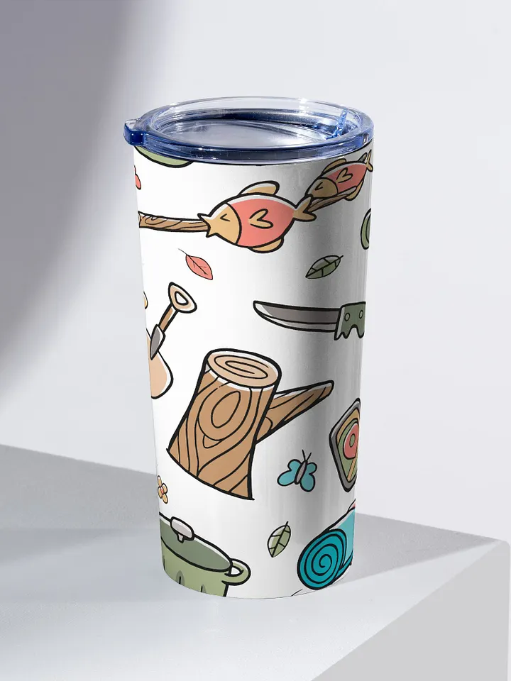 Camping Theme Insulated Tumbler w/ Lid product image (2)