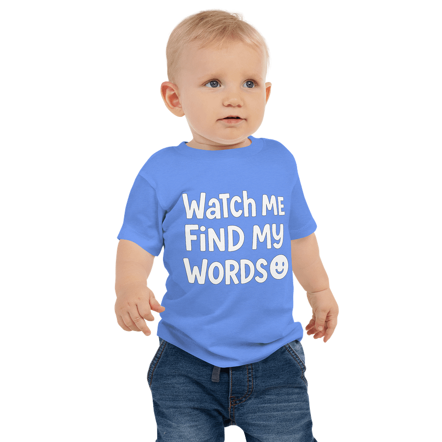 Playful Words Baby Tee product image (1)