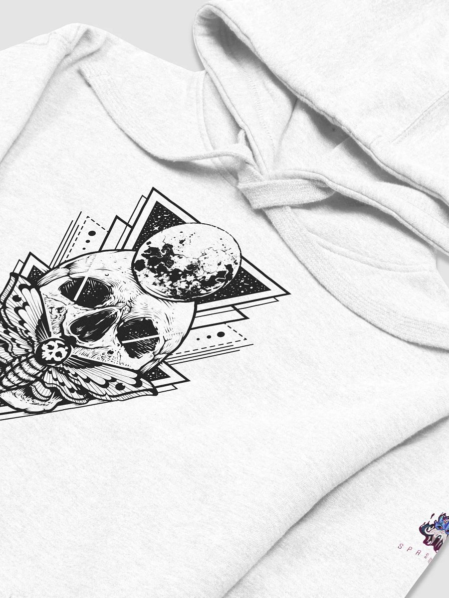 Moth & Skull Hoodie Light product image (3)
