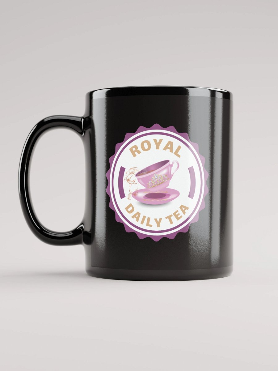 Royal Daily Tea Badge Mug Black- 11oz product image (6)