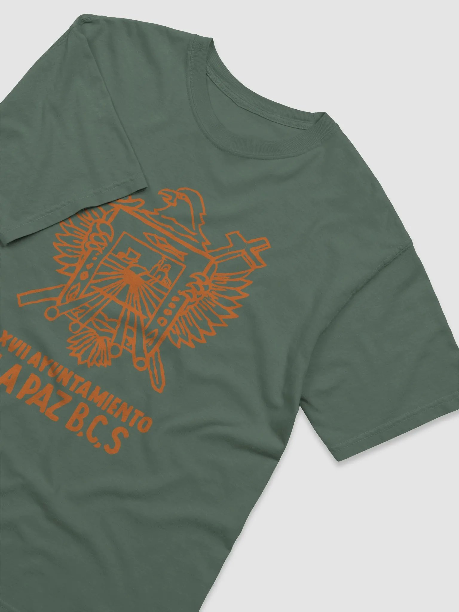 La Paz Heavyweight T-Shirt (Orange) product image (3)