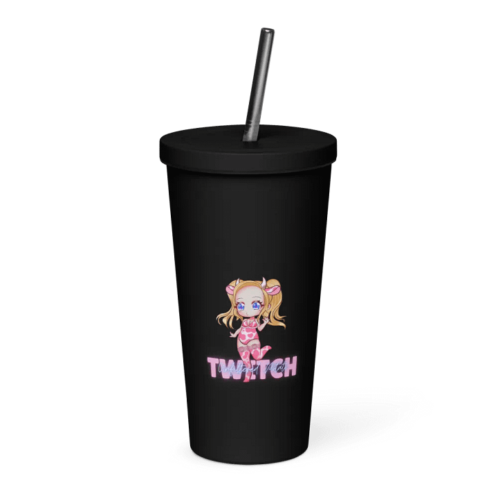 Chibi Cow Print Insulated Tumbler product image (1)