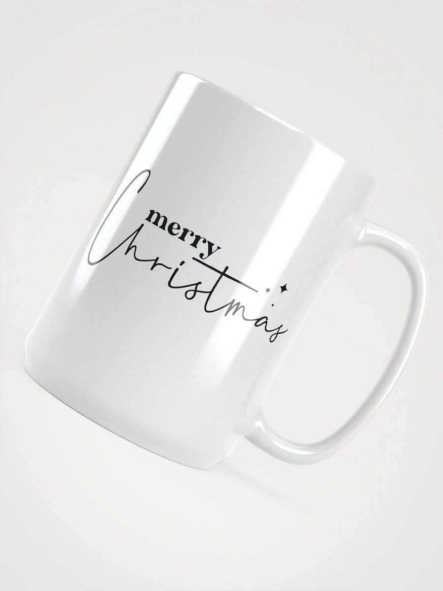 Merry Christmas White Glossy Mug product image (4)