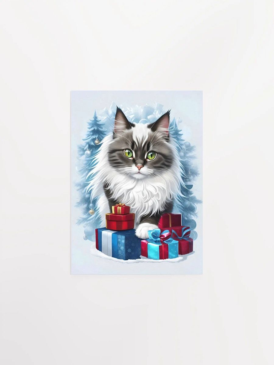 Christmas Kitty Surprise Poster product image (3)