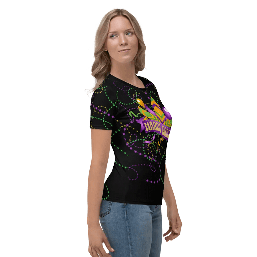 Mardi Gra All Over Print T-shirt product image (4)