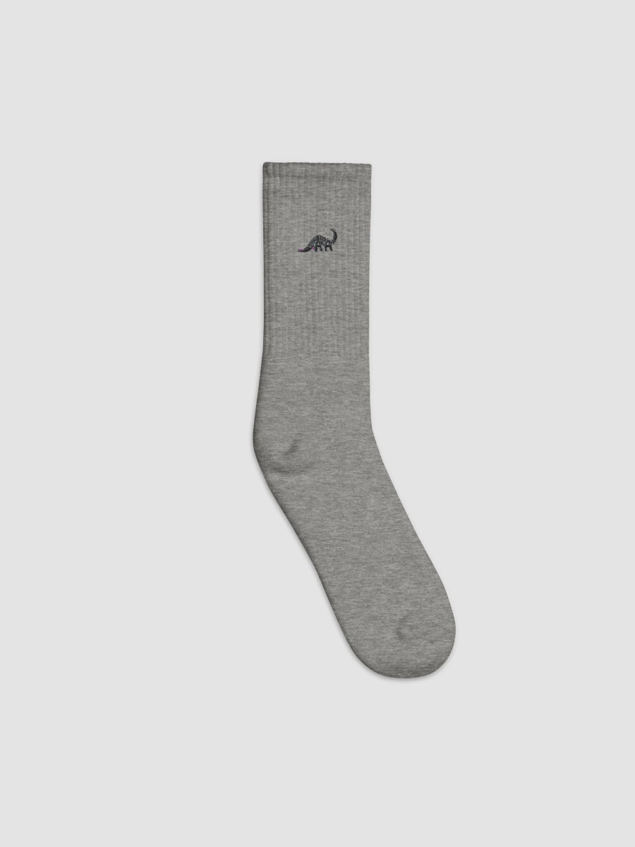 Brontosaurus Grey Socks product image (3)