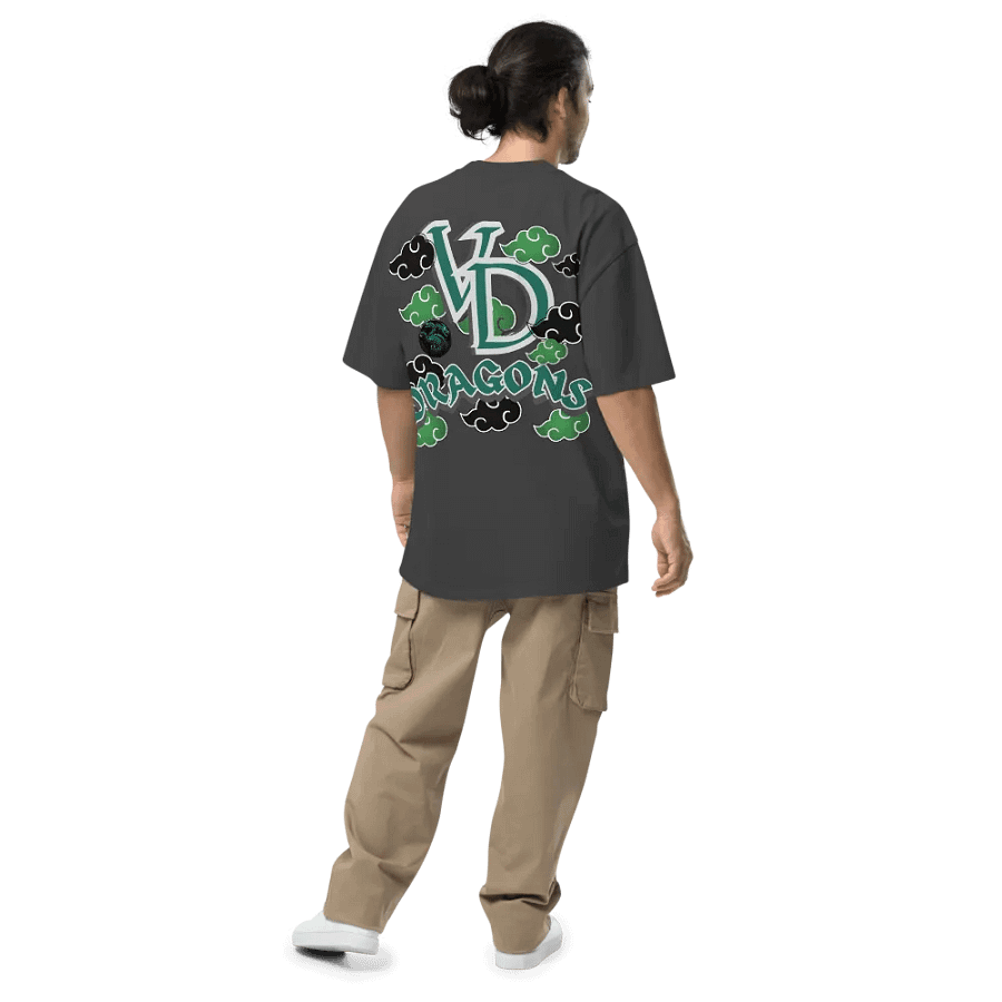 THE GREEN RAIN CLOUD HEARTED OVERSIZED TEE product image (20)