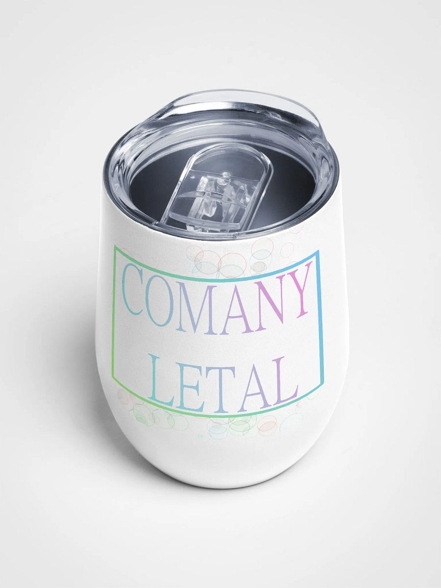 Bubble Letal travel mug product image (4)
