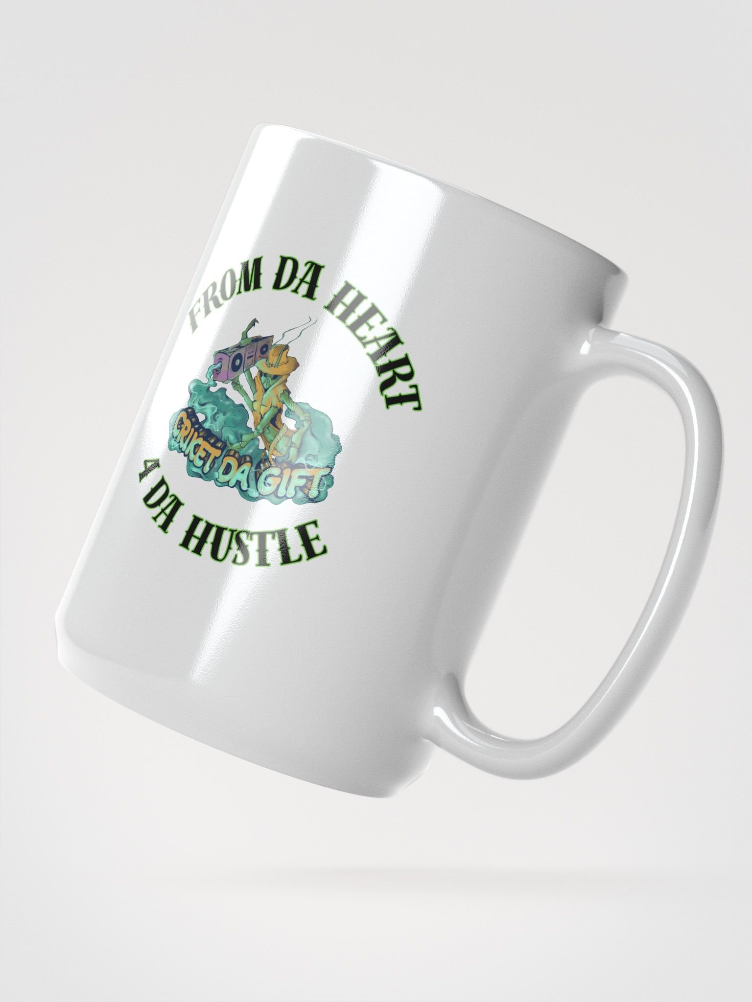 Criket Da Gift “From Da Heart, 4 Da Hustle” Signature Mug product image (2)