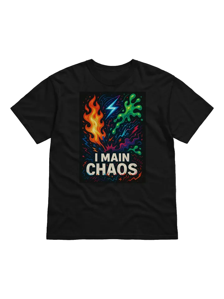 Chaos Energy Illustrated T-Shirt product image (5)