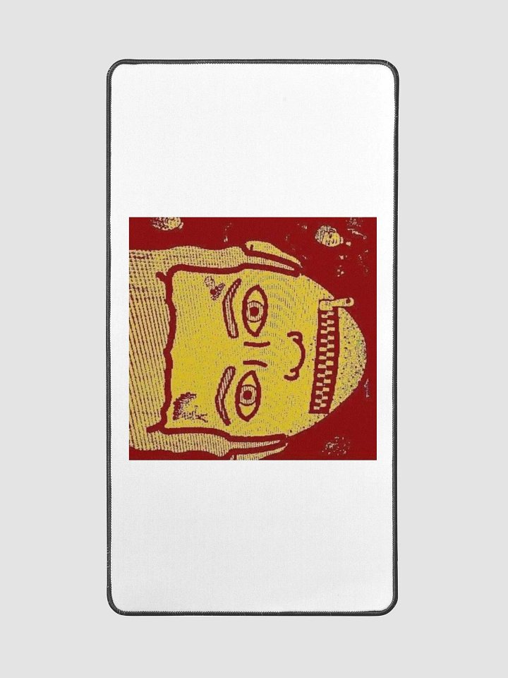 SavageOnDemand Print # (GOLD-DRIP-desk-mat) product image (2)