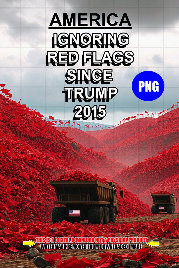 Trump's Red Flags Dump Ground - Digital Download product image (1)