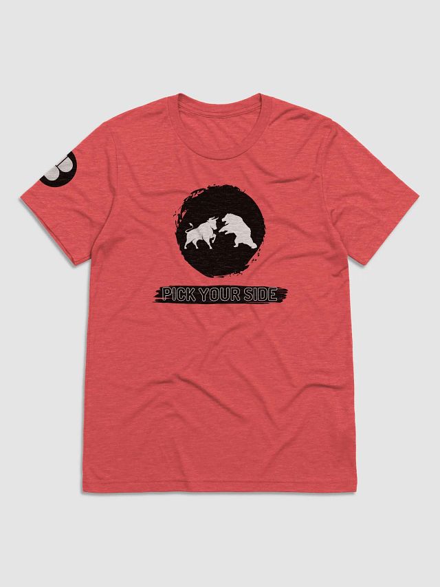 Bull Bear Pick Your Side Triblend T product image (2)