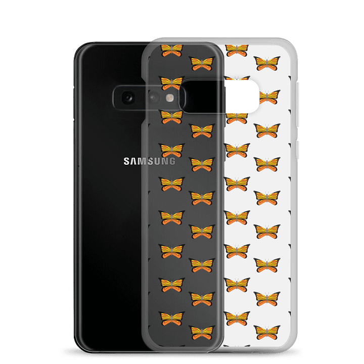 Butterfly Grid Samsung® Clear Case product image (24)