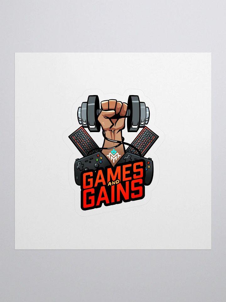 Games And Gains Sticker product image (1)