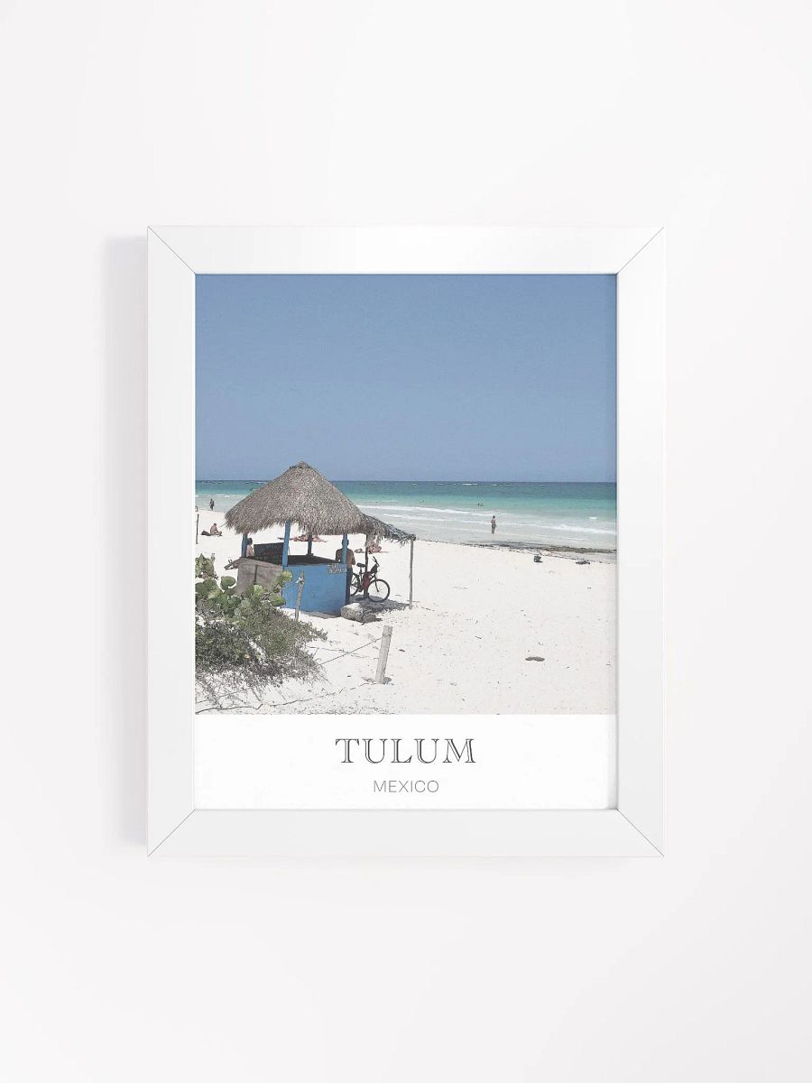 Tulum Mexico - Framed High-Quality Matte Poster product image (4)