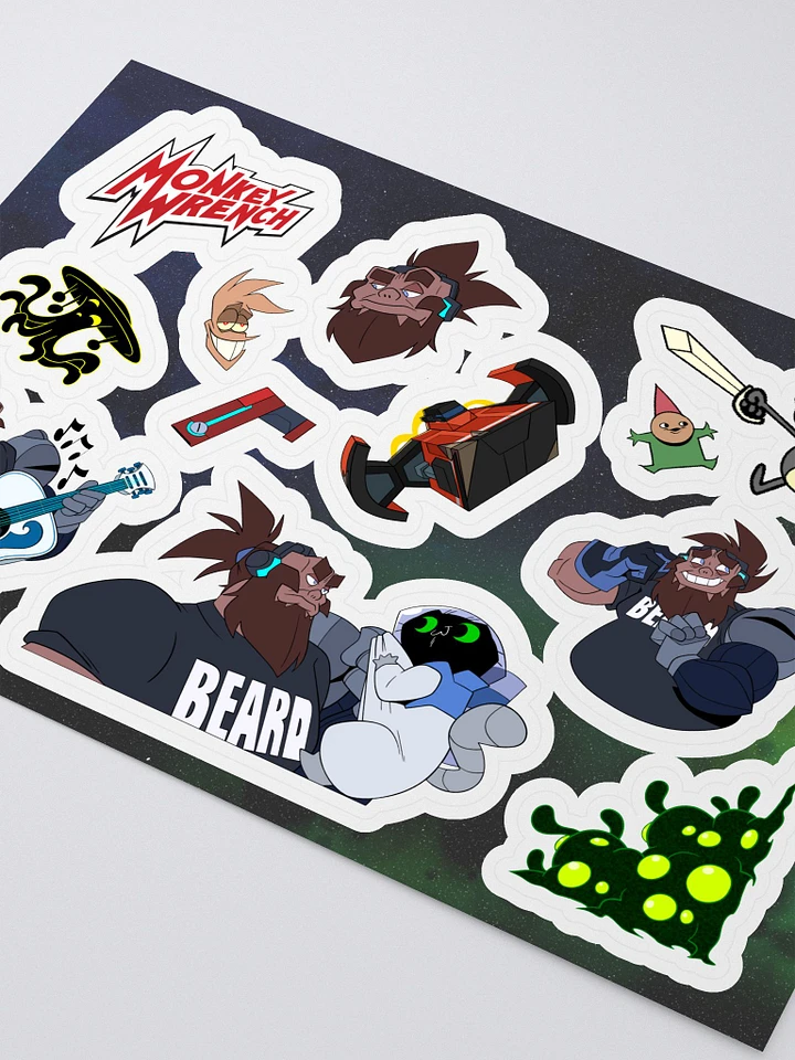 Monkey Wrench Ep 3 - Sticker sheet product image (2)