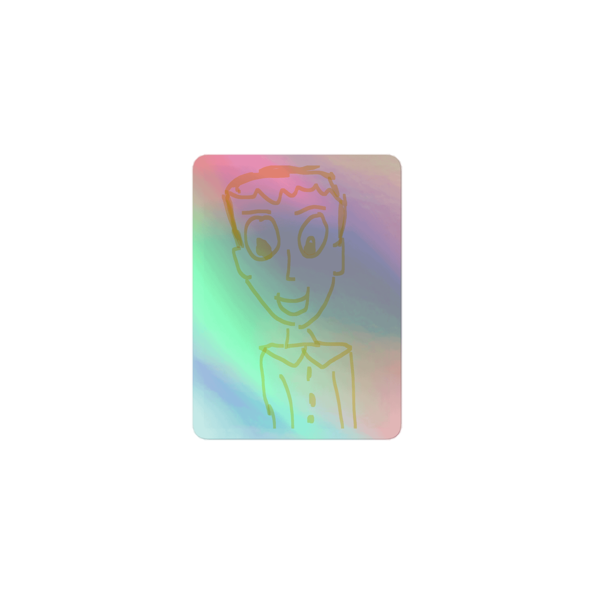 Charming Doodle Holographic Sticker Sheet product image (1)