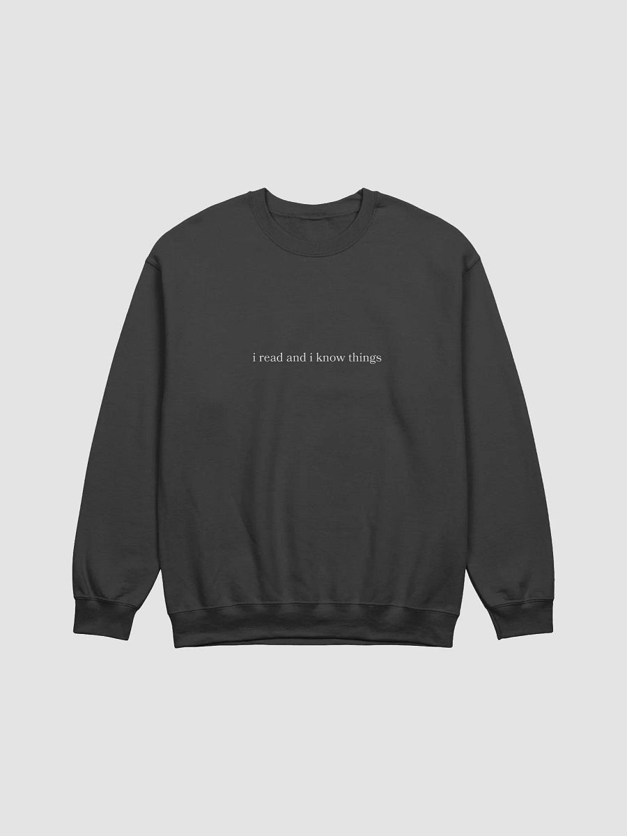 I Read Crewneck Sweatshirt product image (3)