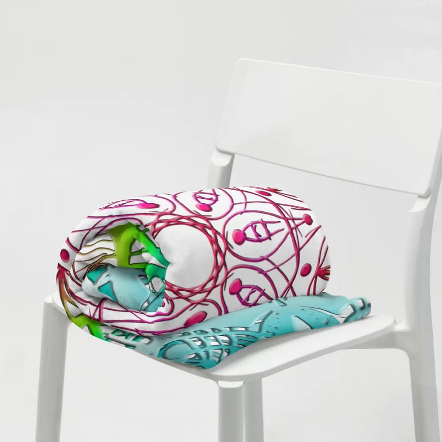 Mandala Dreams Throw Blanket product image (10)