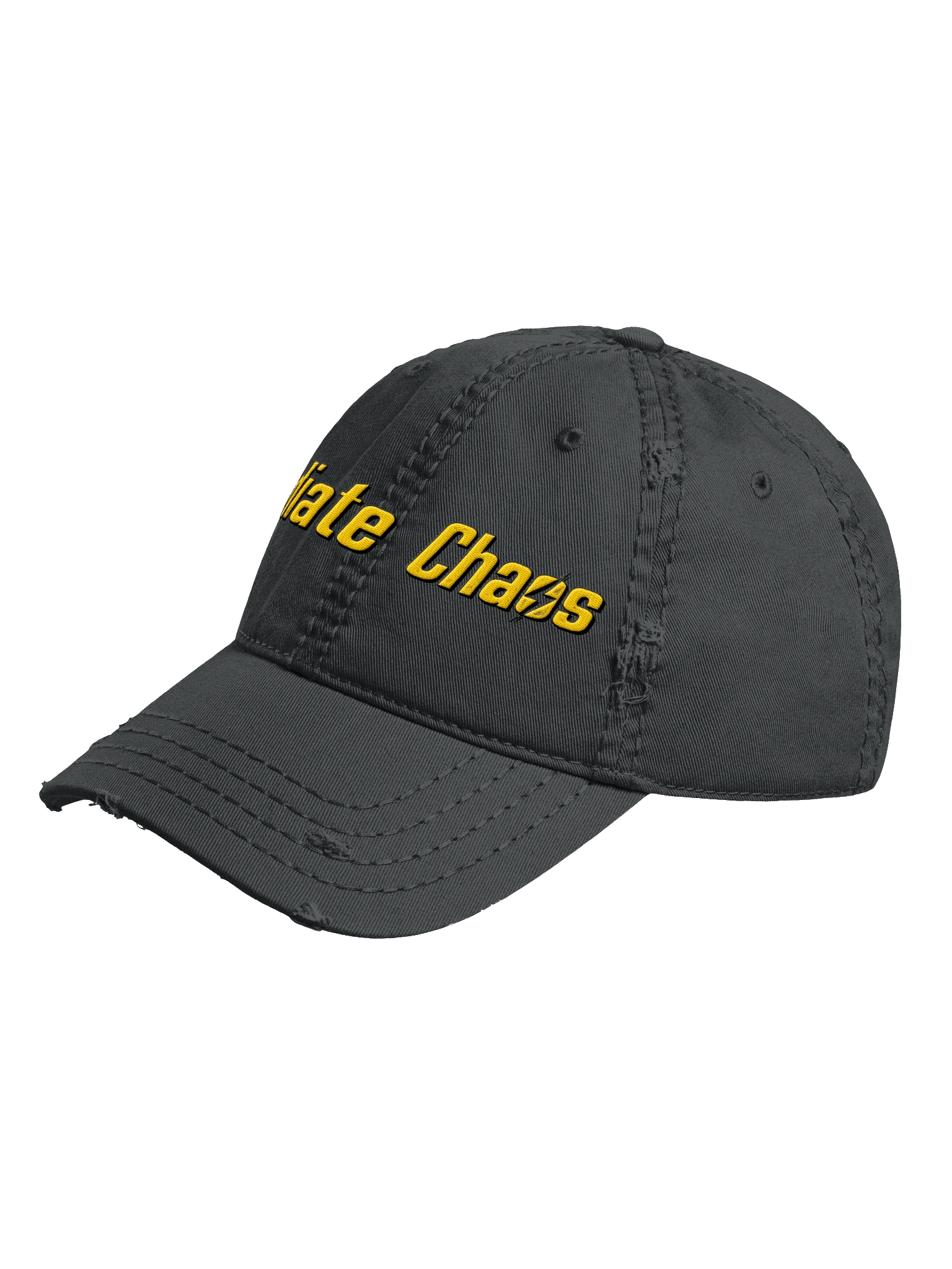 RADIATE CHAOS | Distressed Dad Hat product image (2)