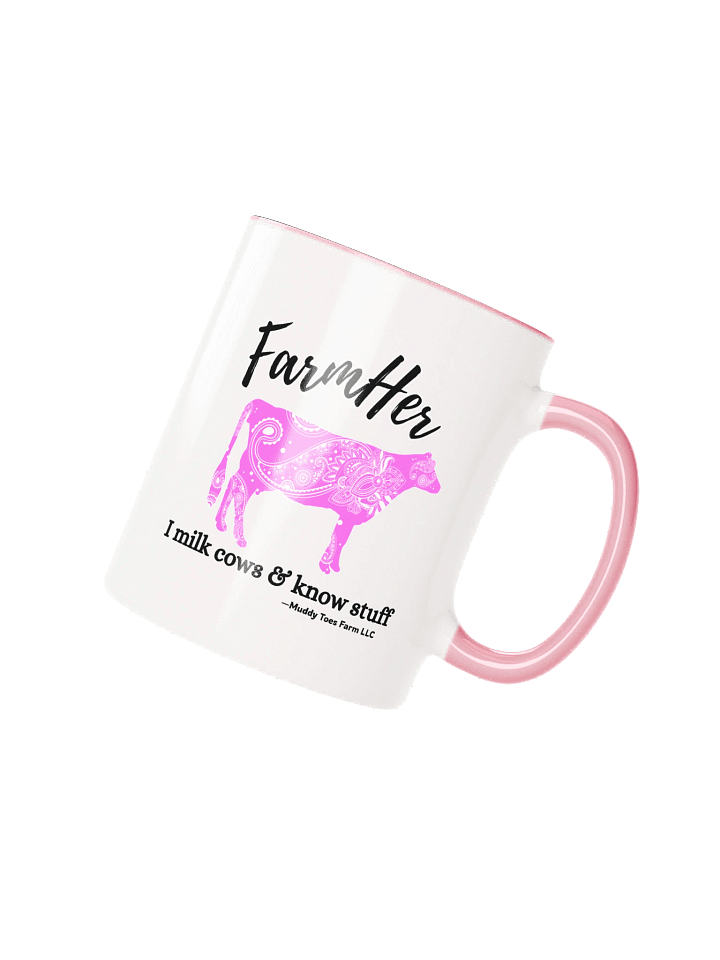 FarmHer Paisley Cow Ceramic Mug product image (2)