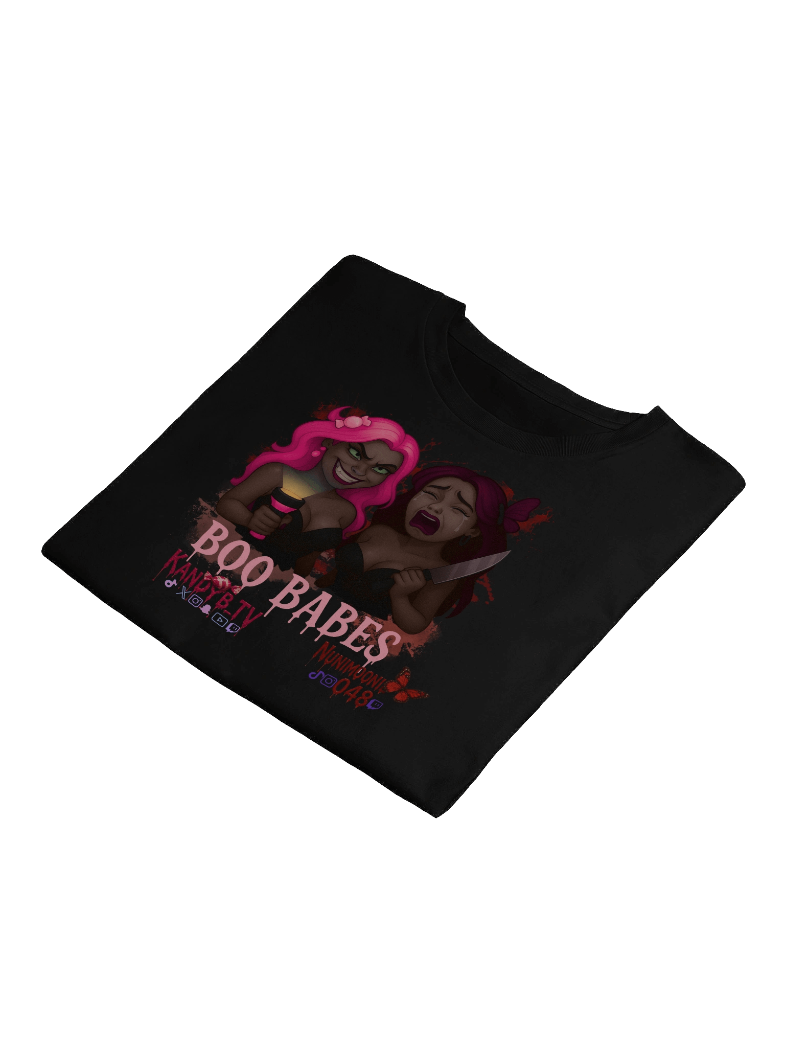 GHOULS MANOR X Boo Babes WOMENS CROP product image (22)